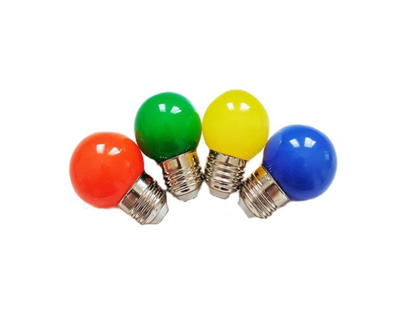 Bec LED E27 1W Color E27-1WC
